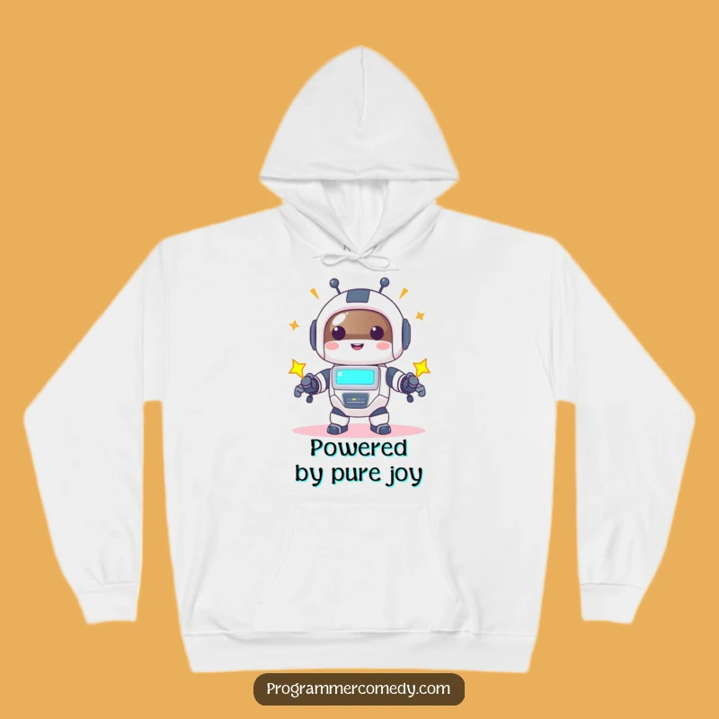 Funny Robot Animal Hoodie: Stay Cozy and Charged with Techy Fun