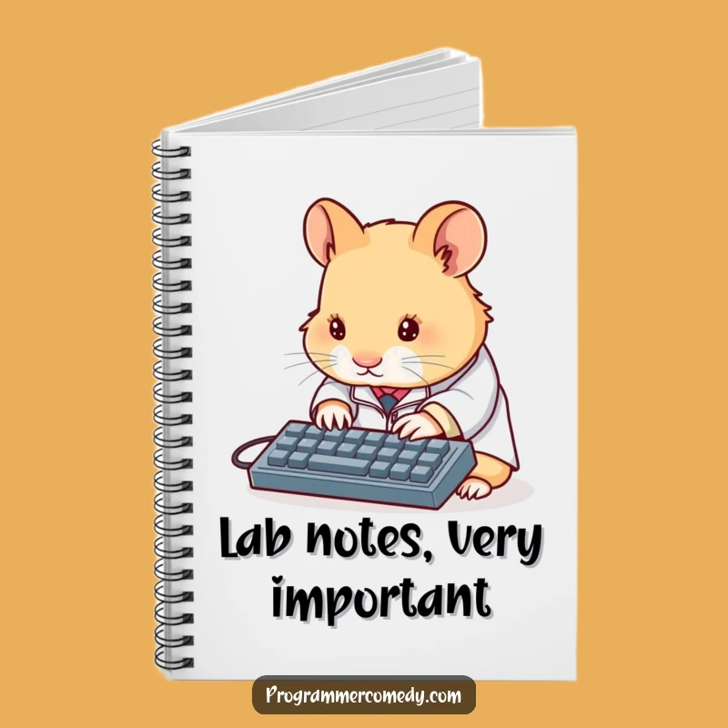 Funny Hamster Scientist Notebook: Lab Notes - A Hilarious & Practical Gift